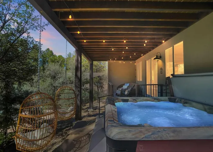 Hot Tub Lodge | Game Room + Pines | Near Downtown Holiday home